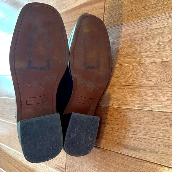 Franco Sarto Gabi Leather Square Toe Boot - Picture 9 of 10